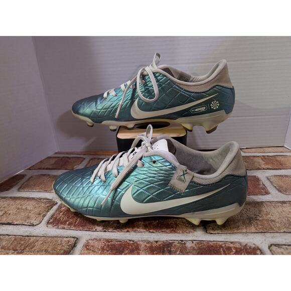 Nike Legend 10 Academy FG/MG 30 Emerald Teal FQ3243-300 Mens Sz 7 Soccer Cleats main image 5